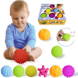 a toy or tool with varied textures, colors, and sizes designed to provide tactile and visual stimulation, aiding in the development of fine and gross motor skills and offering calming or focus benefits for people of all ages, from babies to adults